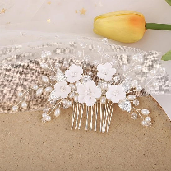 Accessori per capelli eleganti per donne in argento