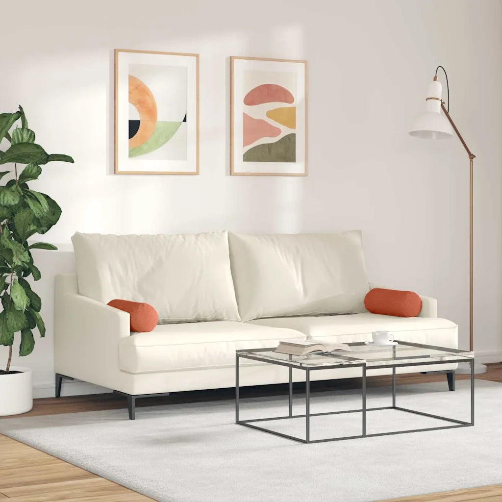 Cuscini a rullo 2 pcs Rosso Arancio Ø 15 x 40 cm 42014310