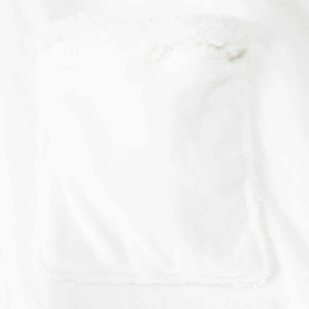 Felpa coperta Bianco L Pile e Flanella 42017206