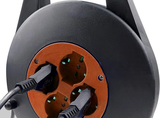 AVVOLGICAVO DOMESTICO IDEAL STAR CON MANICO 5 mt - IDEAL STAR