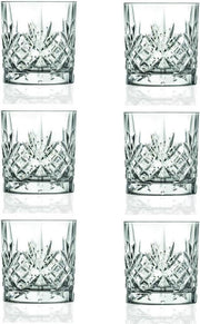 Set 6 Bicchieri da Liquore in Vetro Melodia 8 cl RCR Cristalleria
