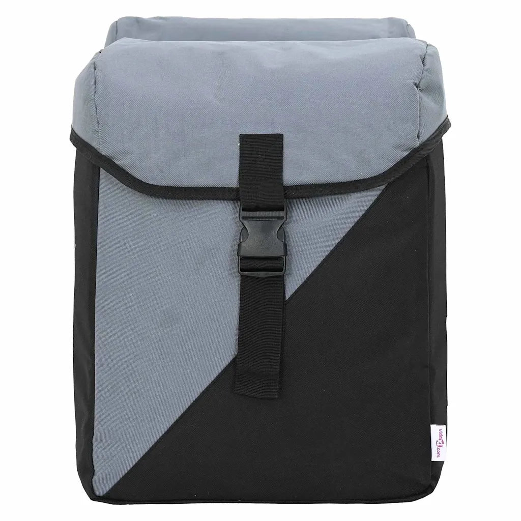Borsa per biciclette Grigio e Nero 31.5 x 15.5 x 40 cm 42008089