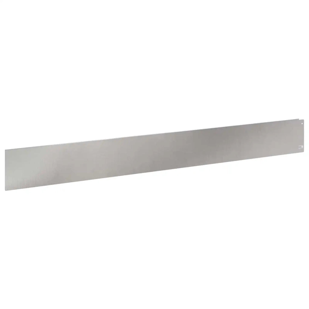Bordura per Prato 30 pcs 100 x 12 cm Acciaio Argento 8008802