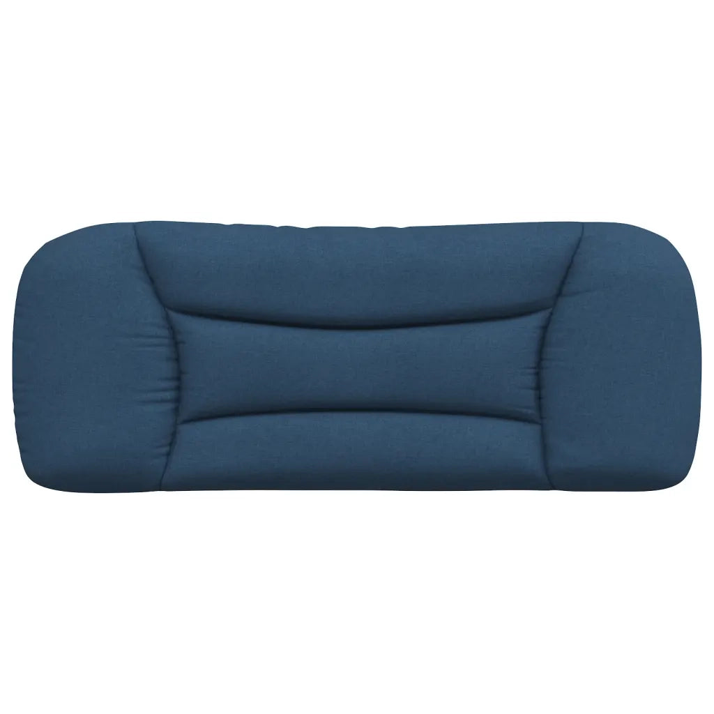 Cuscino Testiera-Cuscino per Testiera Hvar Blu 100 cm in Tessuto