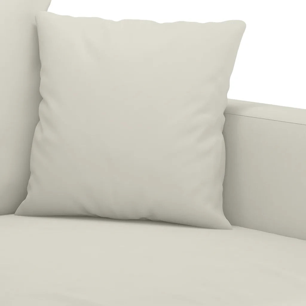 Poltrona Crema 60 cm Velluto 359291