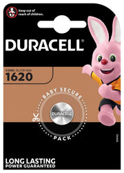 BATTERIA a BOTTONE al litio CR1620 DURACELL 3V