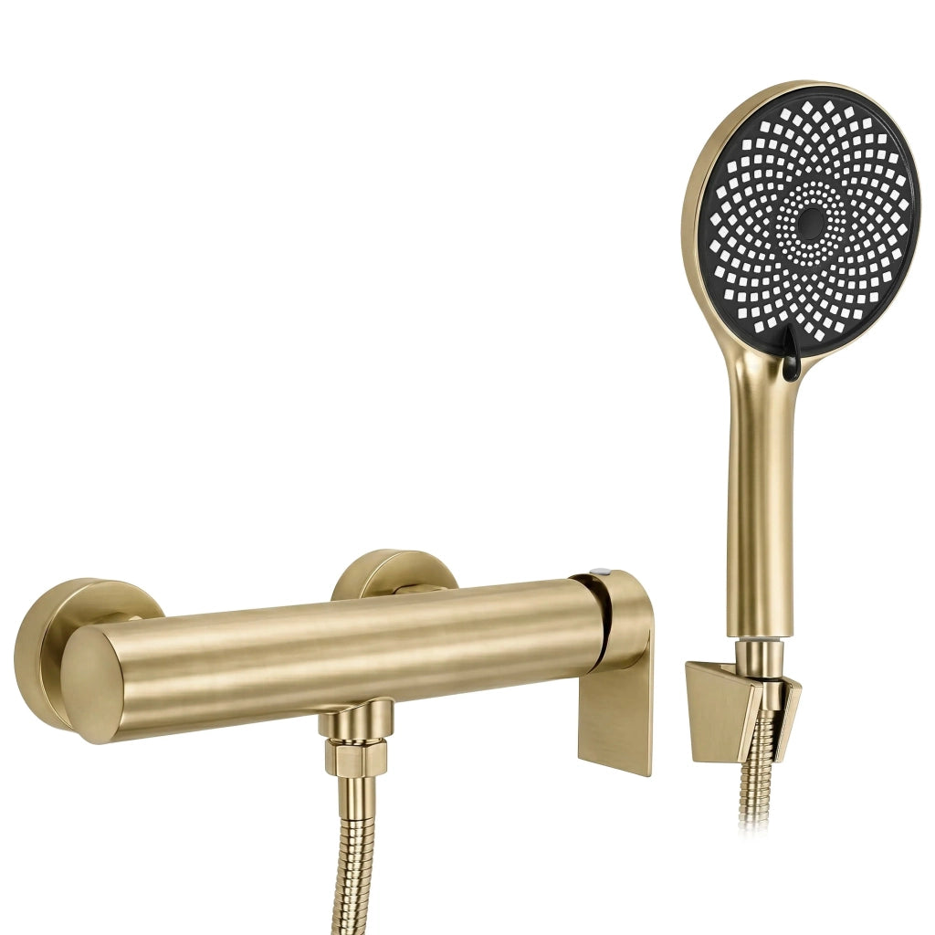 Miscelatore Doccia Rea Hunter Brushed Gold