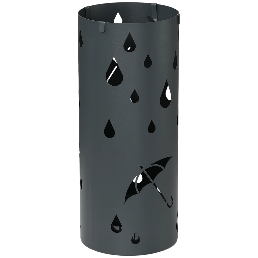 Portaombrelli in metallo ¨C Minimal ¨C grigio 17x41 cm