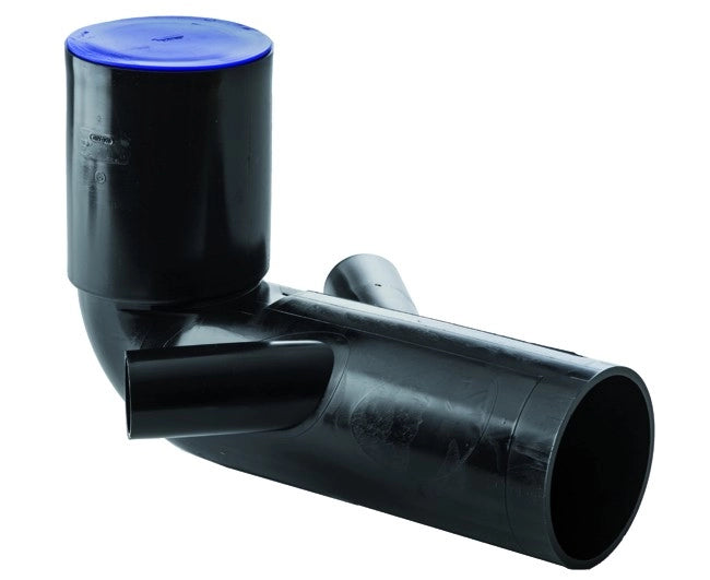 CURVA WC TIPO B PROLUNGATA CON 2 ATTACCHI PE ø110/40/40   WAVIN ITALIA S.P.A.