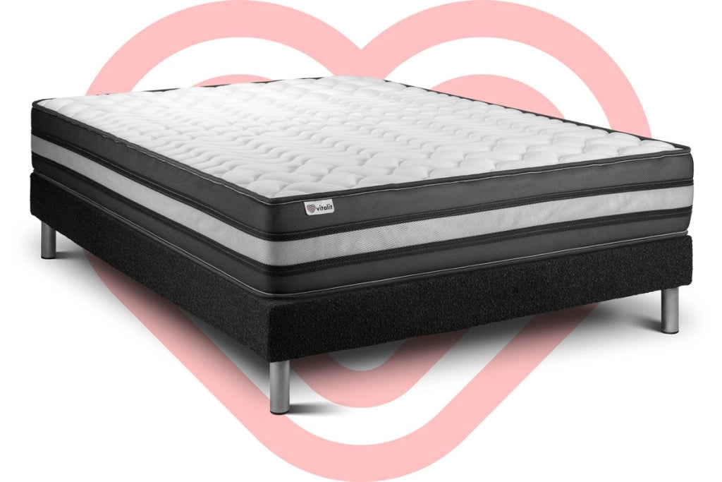 Set materasso e base 160x200 cm - Vital Power Zen