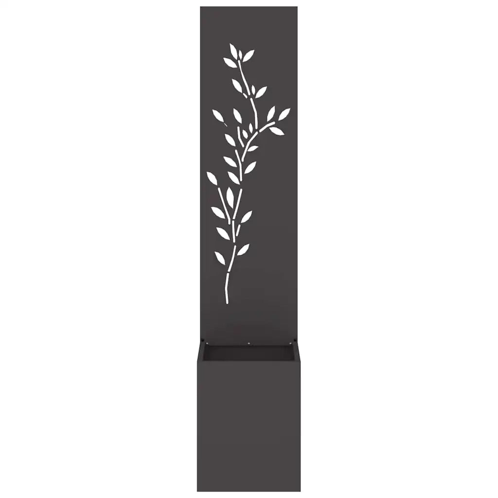 Schermo per privacy in giardino Floreale Nero 32 x 32 x 150 cm CFW9516874