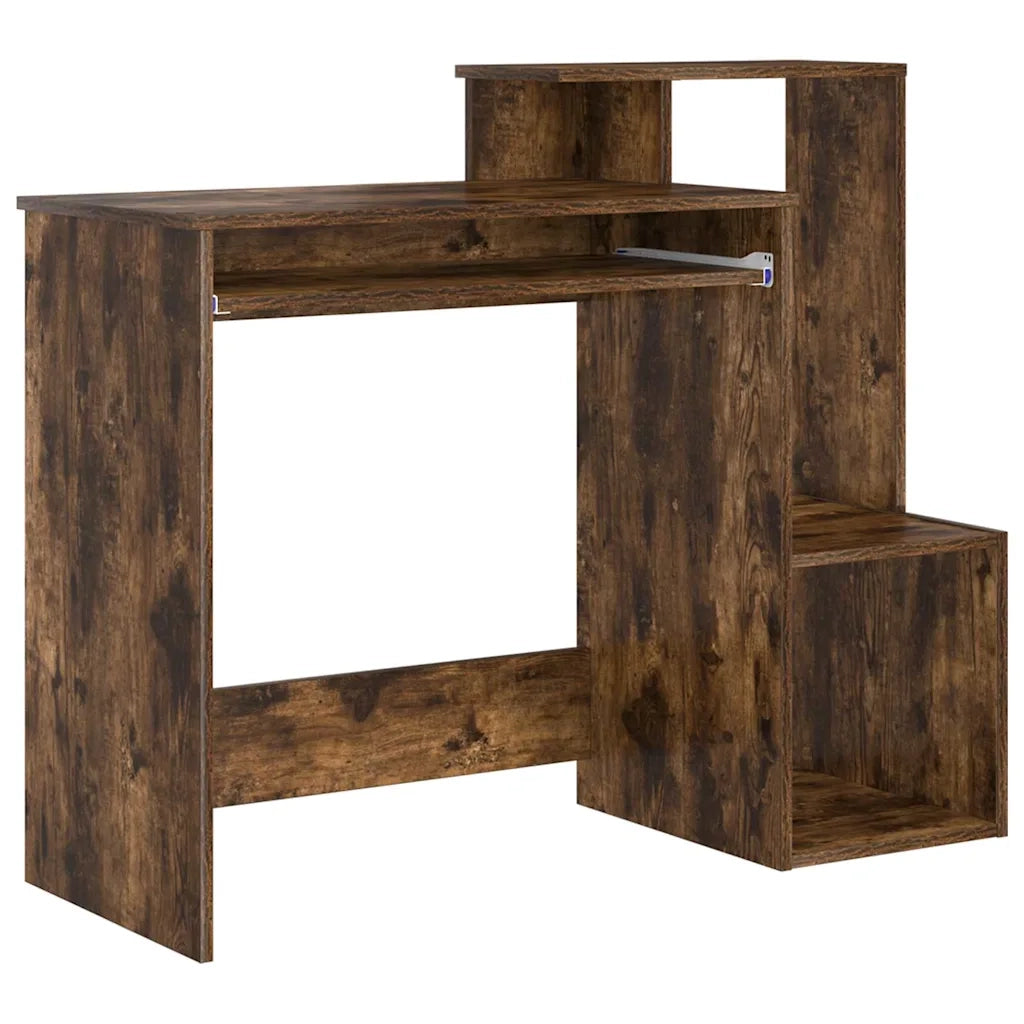 Scrivania Rovere fumé 106 x 41 x 88.5 cm Legno multistrato 869470