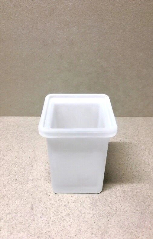 Bicchiere In Vetro Satinato Base 67X67 Mm. - Capannoli