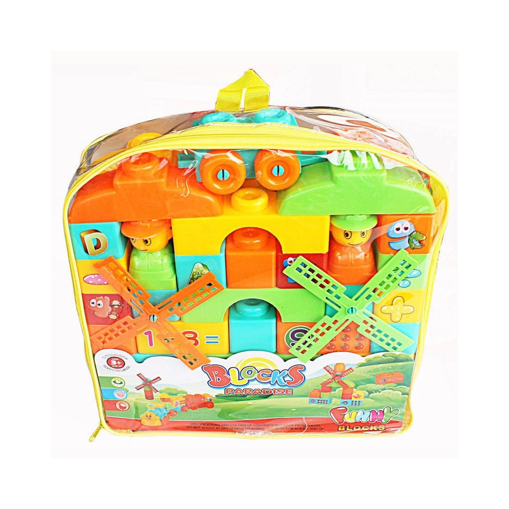 Trade Shop - Gioco Costruzioni Blocks Paradise Giocattolo Per Bambini Mattoncini Colorati -