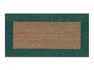 ZERBINO ECOCO VERDE SPESSORE MM.18  cm.60x120, spessore mm.18