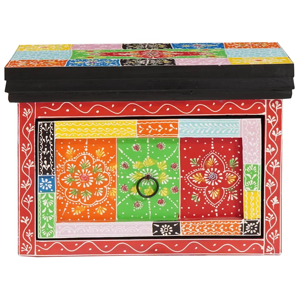 Armadio da Notte con cassetto Multicolore 40 x 30 x 28 cm 4017586