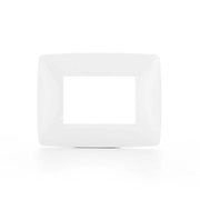 GW16103Tb Placca One 3P Bianco Latte
