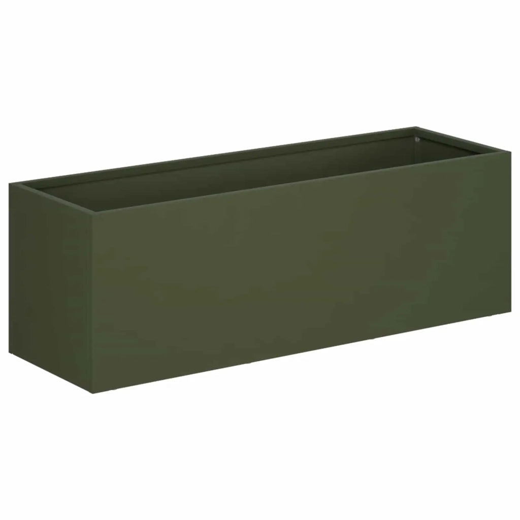 Vaso da giardino Verde Oliva 40 x 20 x 20 cm 8005140