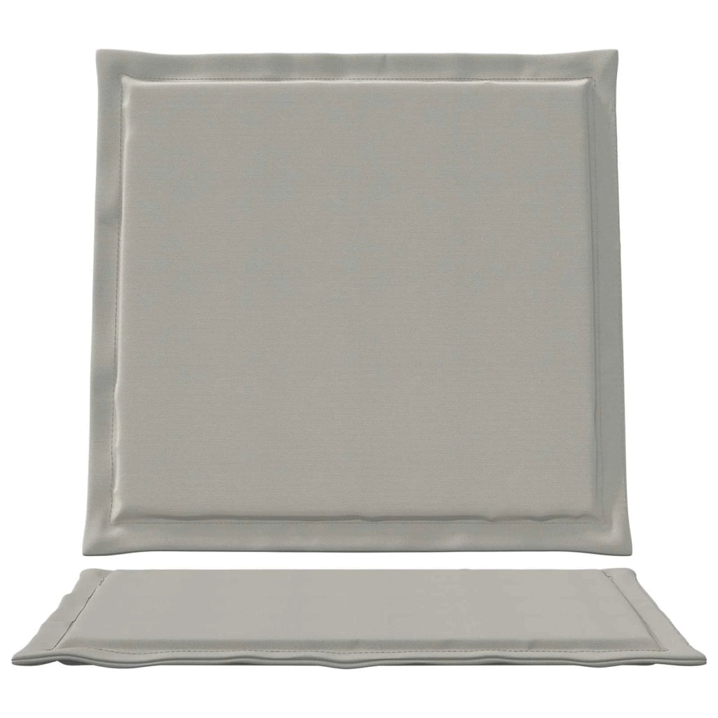 Cuscini per Seduta e Schienale 2 pcs Grigio Chiaro 899976