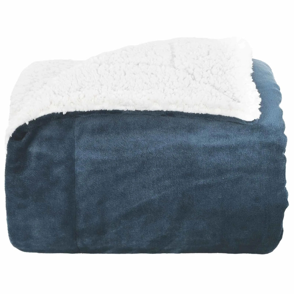 Coperta Blu navy 150 x 200 cm Panno