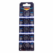 Pila Batteria A Bottone CR1220 3V Confezione Da 5 Pile