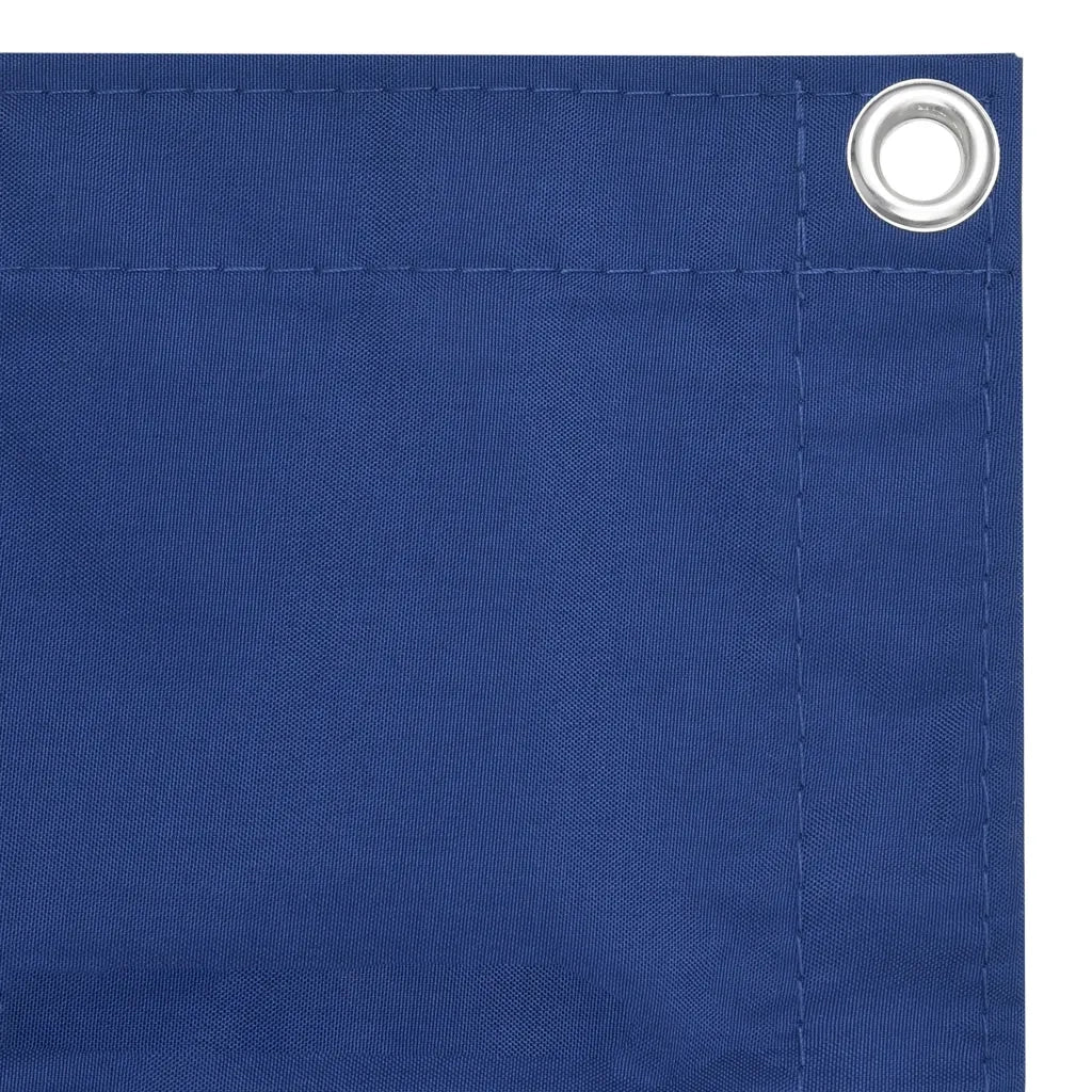 Paravento da Balcone Blu 120x600 cm in Tessuto Oxford 135019