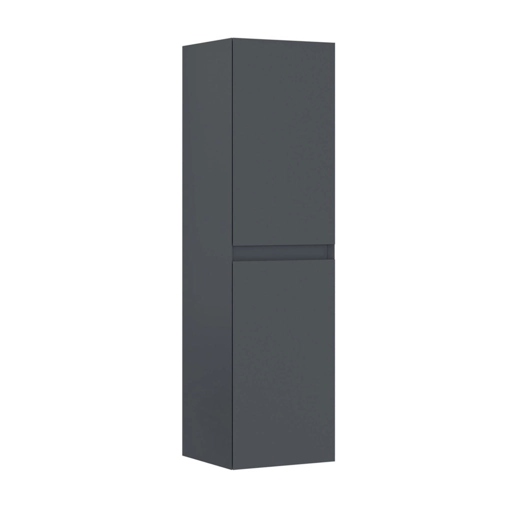 Mobile da bagno "Nest 40 v2" - 40 x 32 x 138 cm - Antracite opaco