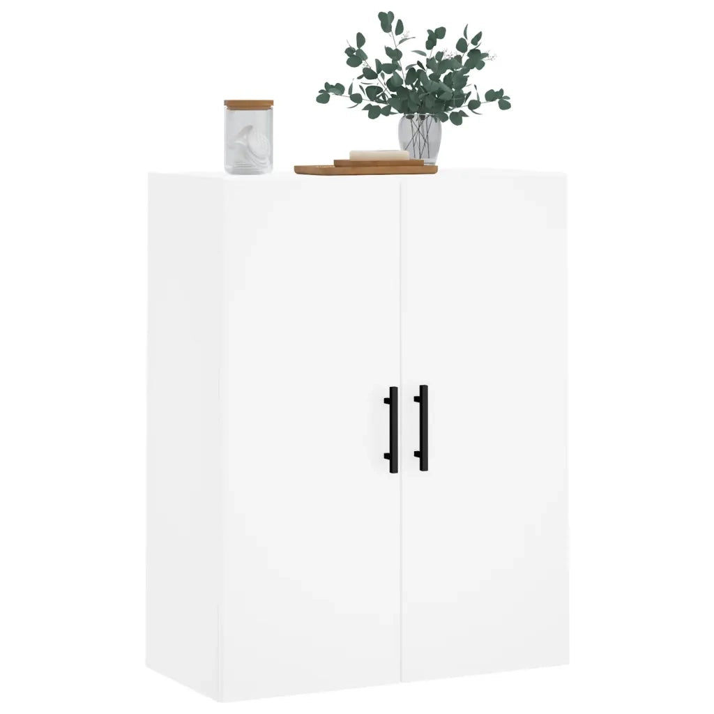 Mobile a Parete Bianco 69,5x34x90 cm 828444