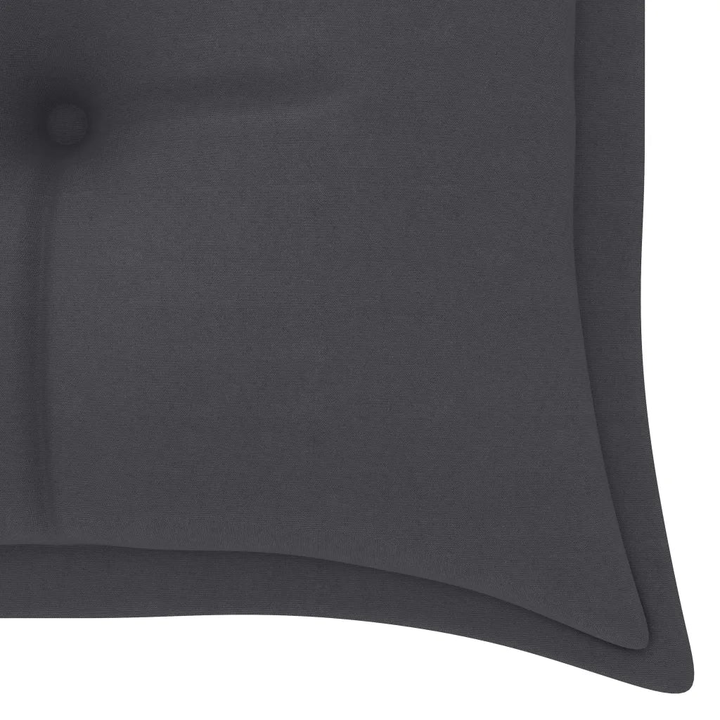 Panchina da Giardino | Panca da Giardino e Cuscino 3 Posti 150cm Eucalipto Massello