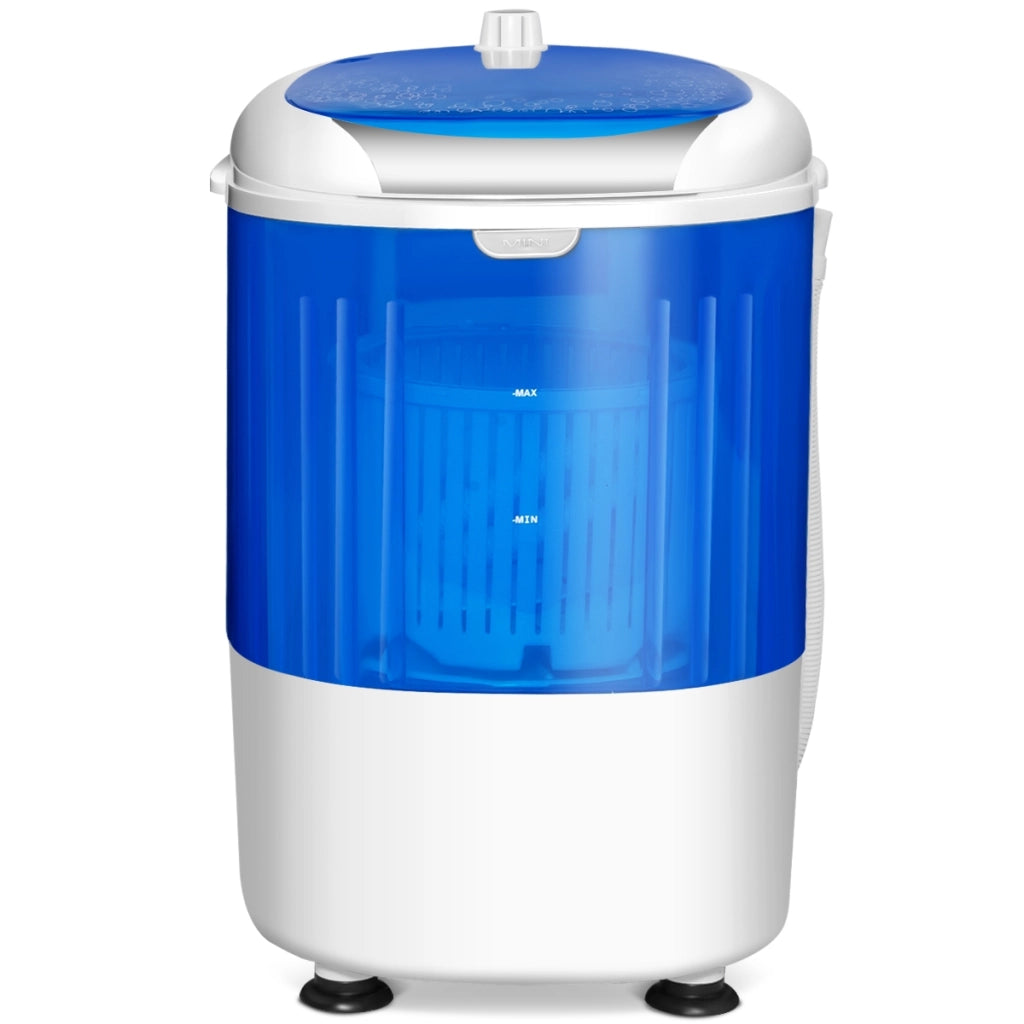 Mini lavatrice con centrifuga, Lavatrice compatta durevole e a risparmio energetico, Blu-Dispositivi lavanderia