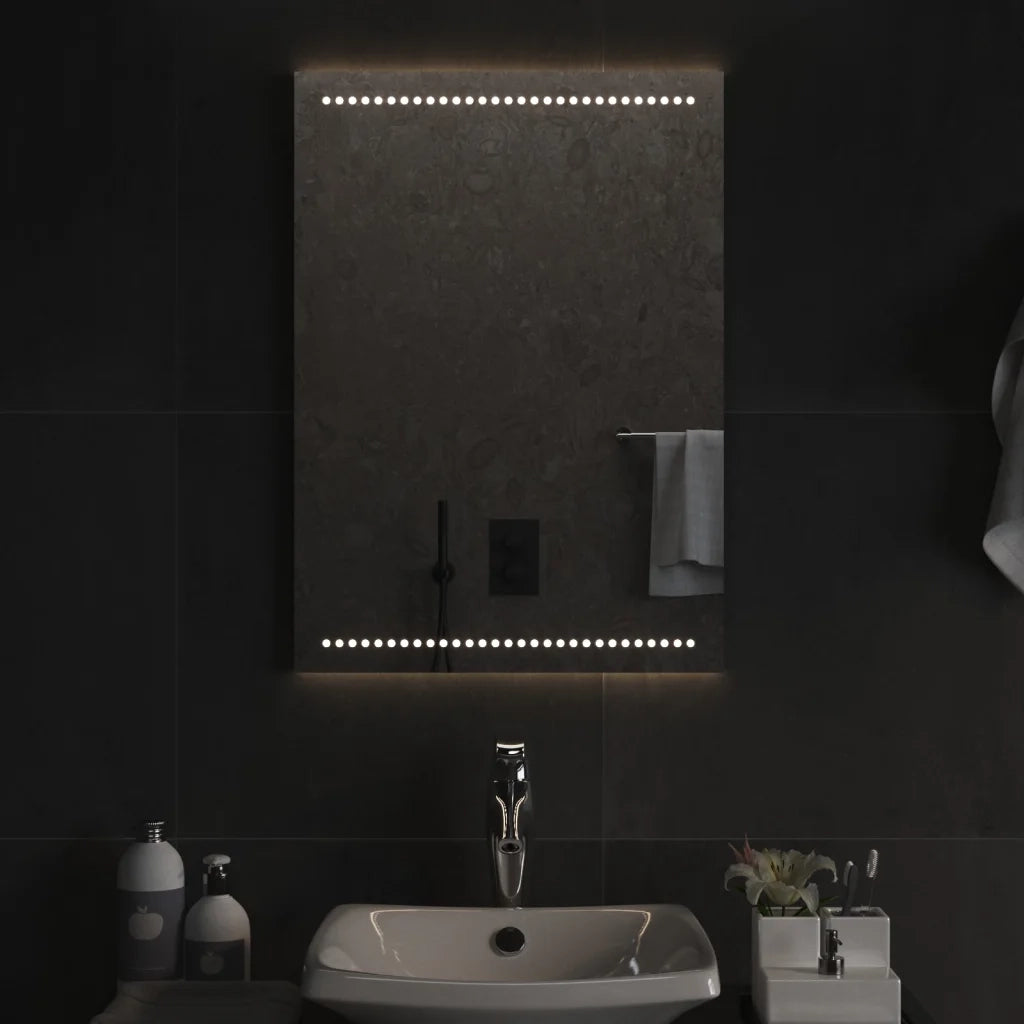Specchio da Bagno con Luci LED-Specchio per Bagno 50x70 cm 643922