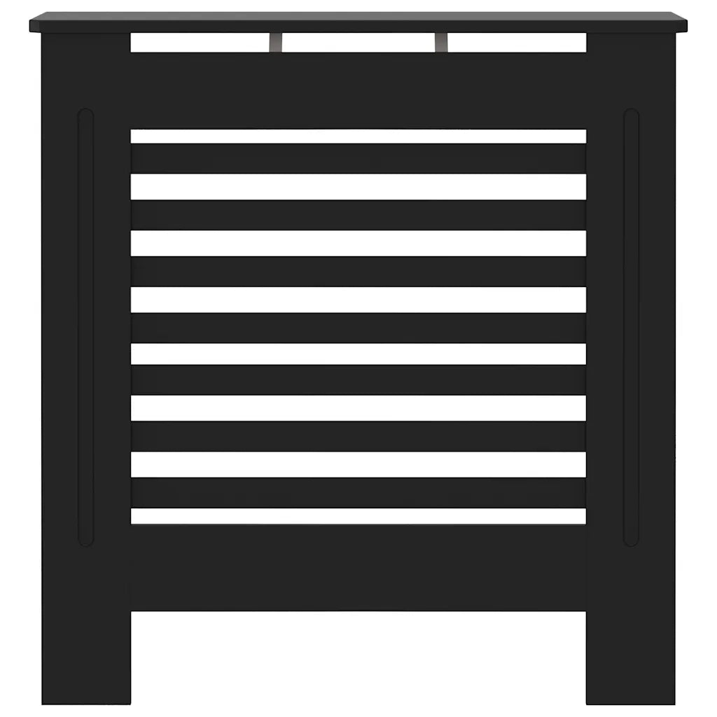 Copertura per Radiatore Nera in MDF 78 cm 325564