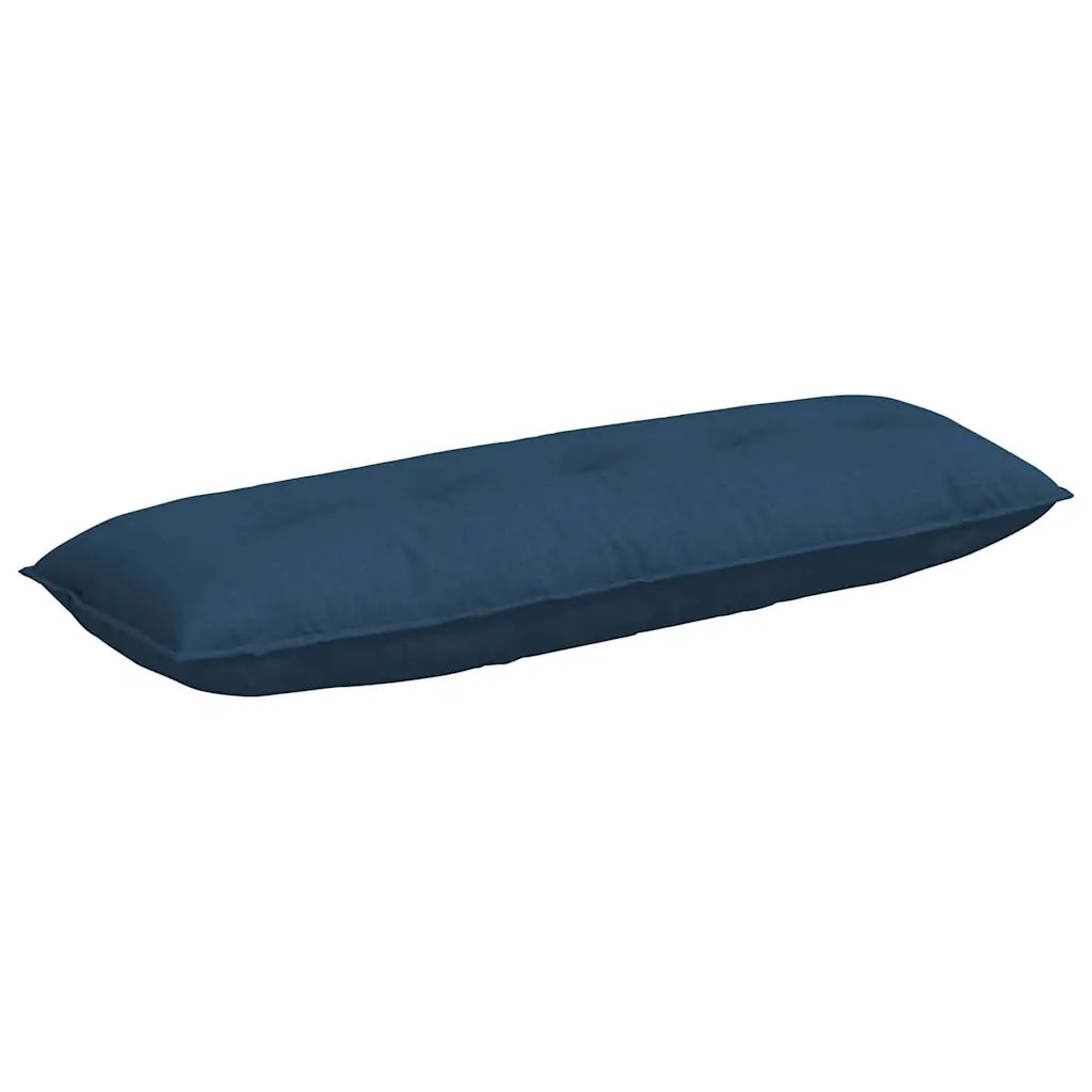 Cuscino per Schiena Blu 140 x 19 x 50 cm Tessuto 42014838