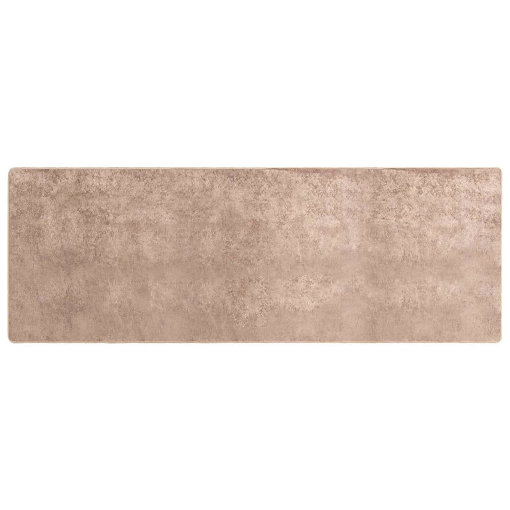 Runner Tappeto MARSA Sabbia 100 x 250 cm Poliestere e PVC 42023121