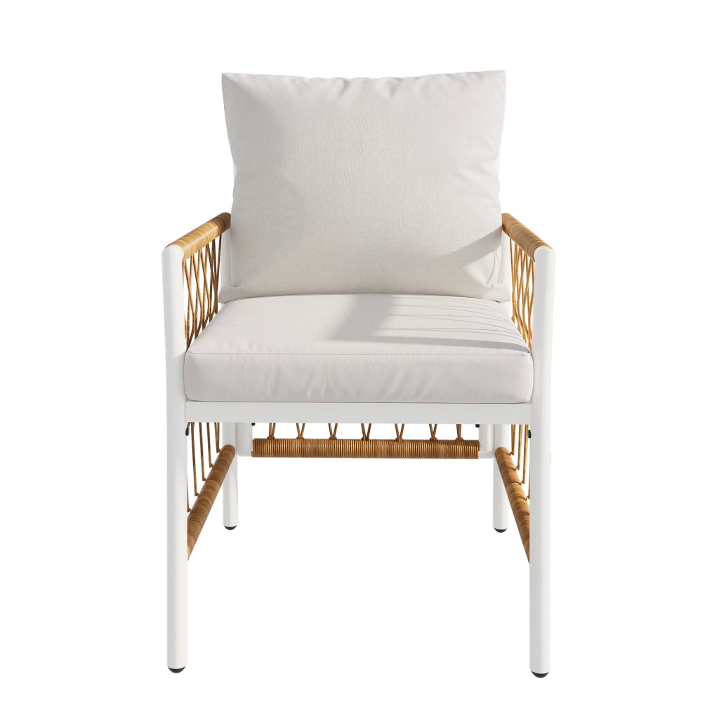 Set da Giardino con Cuscini ¨C MINIMAL ¨C Polyrattan, Braccioli, Antracite