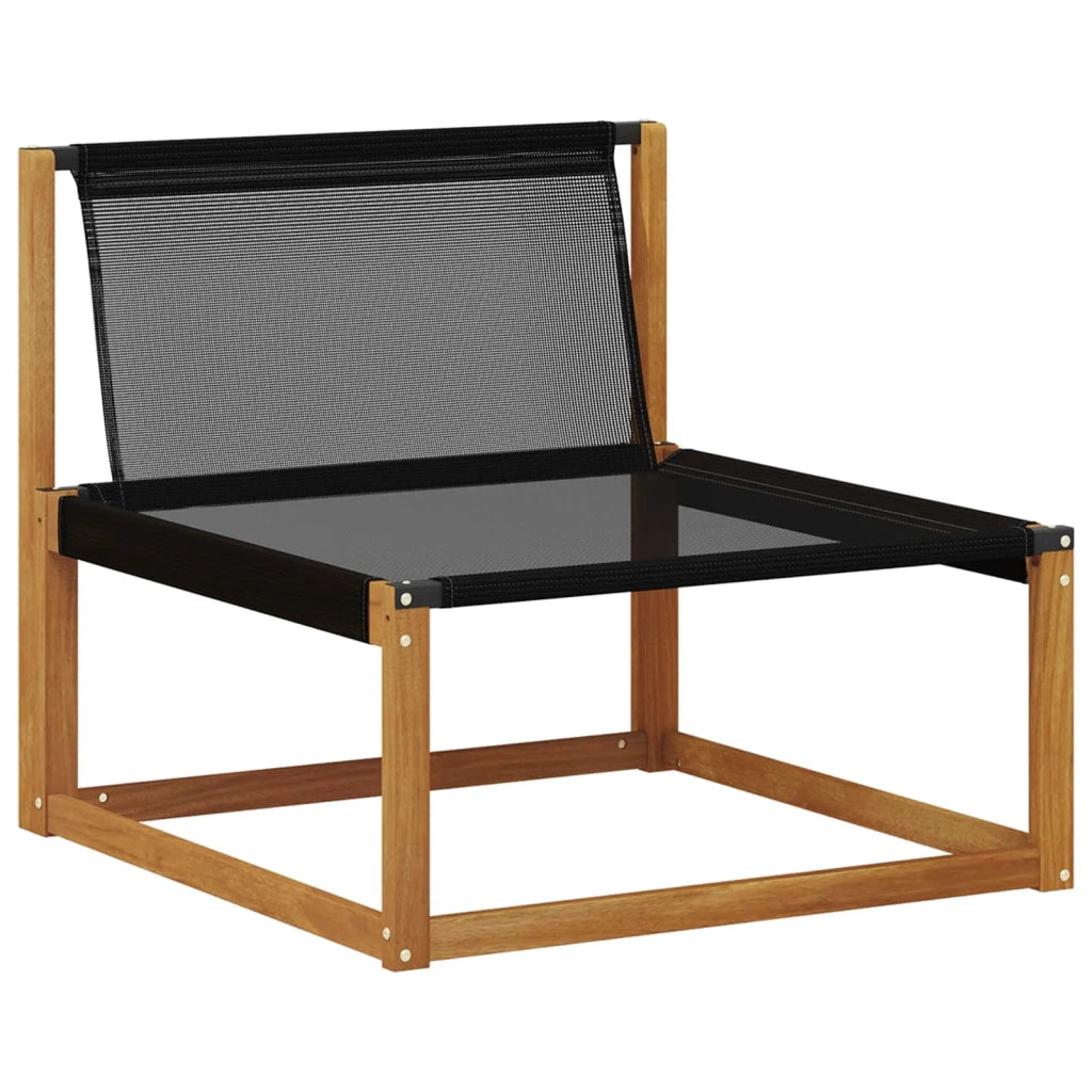 Set di divani da esterno 4 pcs Grigio Naturale e Chiaro 3369402