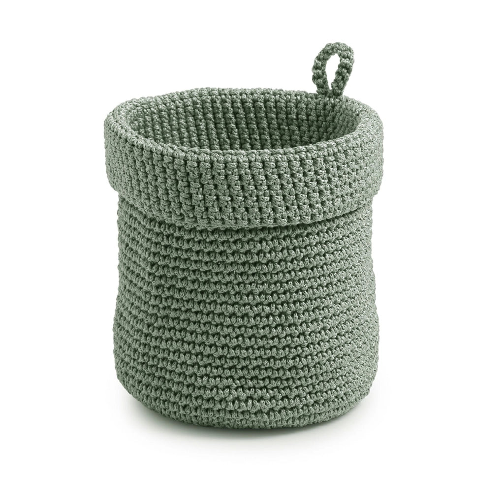 MALVA ORGANIZER CROCHET VERDE SALVIA - GEDY
