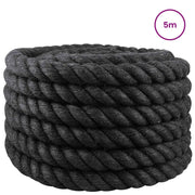 Corda | Fune di Juta 36 Nero 100% juta Tossa
