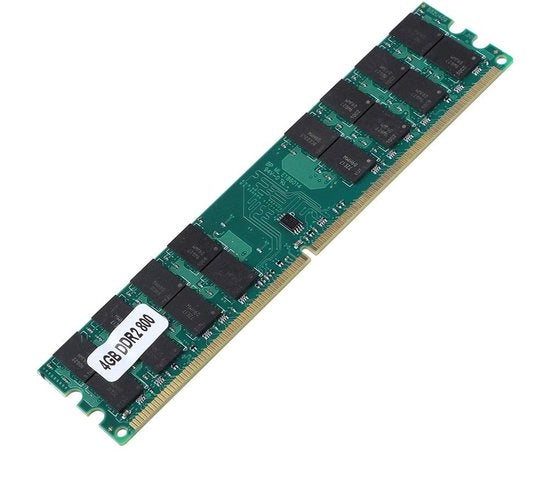 Memoria RAM DDR2 4 GB 800 MHz - Memoria Desktop - Alta Velocità di Trasferimento - 240 PIN - PC2-6400 - Grande Capacità