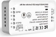 Controller WLED con Microfono per Strisce RGB LED - Regolazione Luce DIY con 100+ Effetti