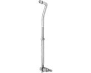 Connettore di guida universale - Regolabile 265-315 mm - Acciaio inossidabile - Per motori esterni 15-200 CV - Installazione semplice - Interruttore di guida