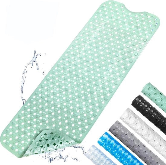 Mat antiscivolo 100 x 40 cm per bagno e doccia