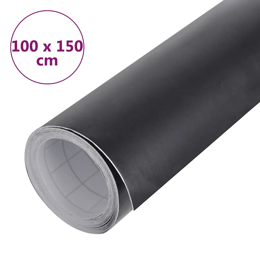 Pellicola per Auto Opaca Nera 100x150 cm CFW3778463