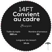 Tappeto di ricambio per trampolino ¨C Minimal ¨C ? 4.3 m