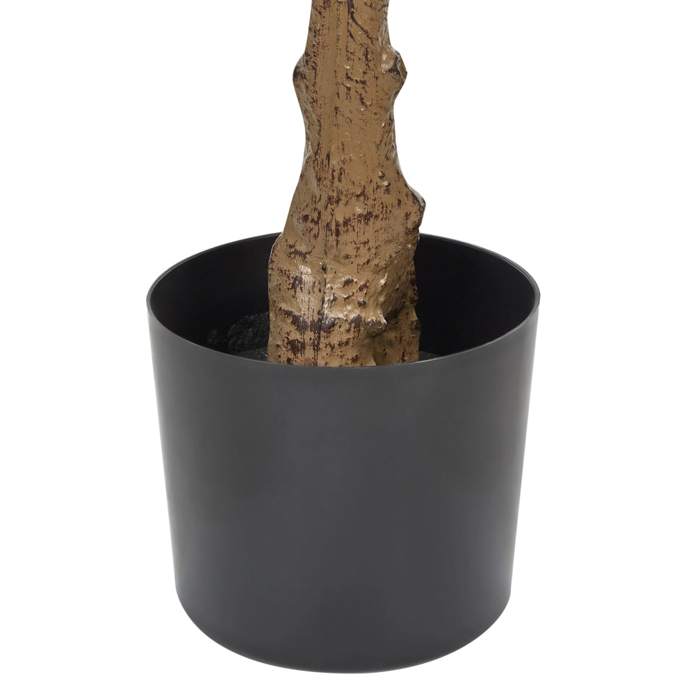 Pianta artificiale in vaso per in plastica 162 cm decorazione interni esterni elegante