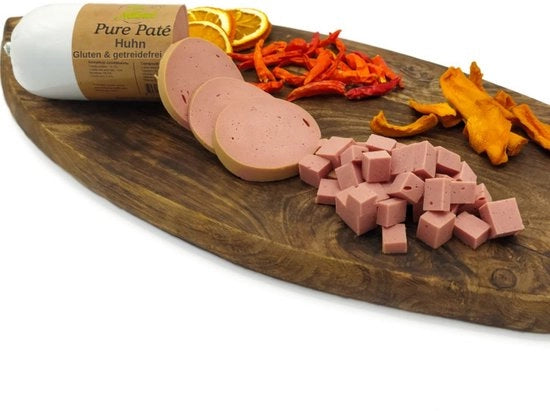 Cibo per cani 400g - Paté per cani - Senza glutine - Completo - Pasto naturale - Ricco di proteine - Paté per cani