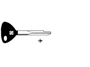 CHIAVI A CROCE YALE XY4P- - XY4P - 5 pezzi SILCA