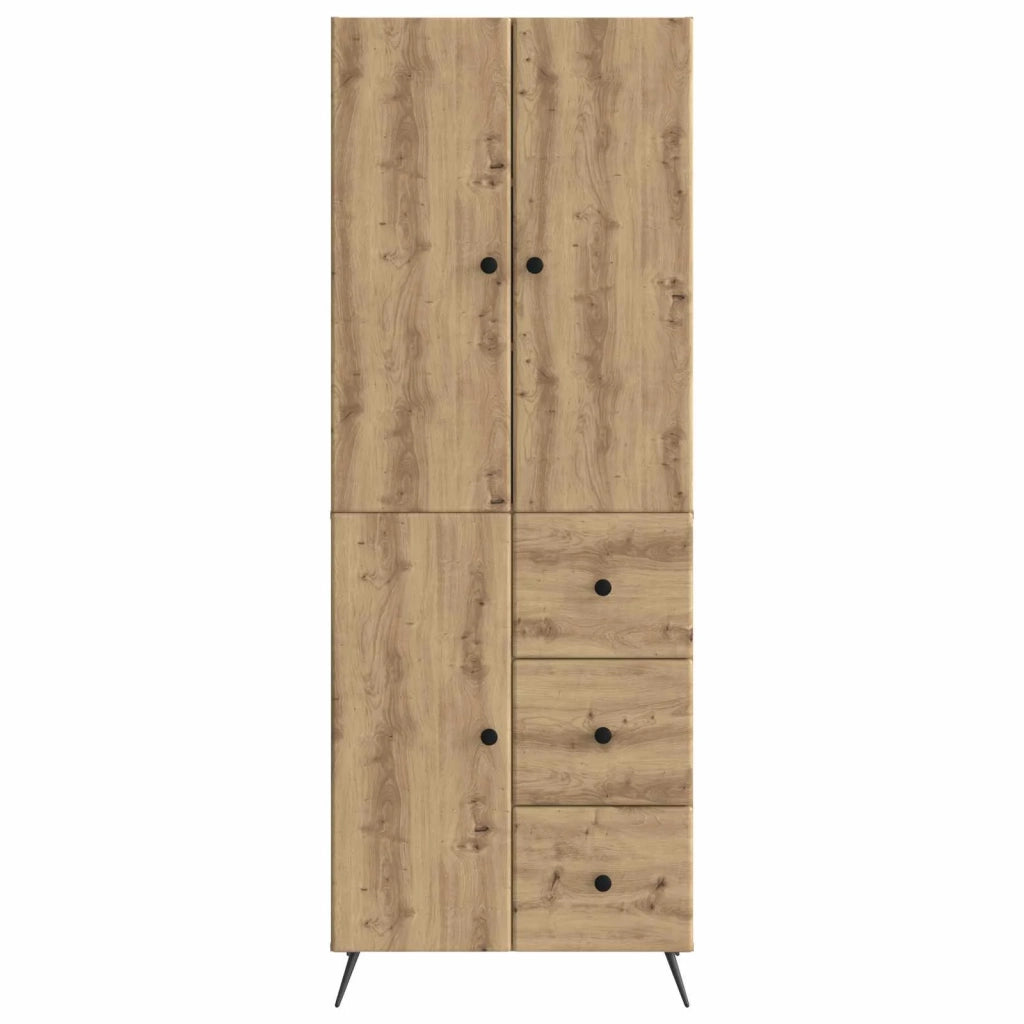 Set di armadi 2 pcs Rovere Artigianale Legno ingegnerizzato 3416906