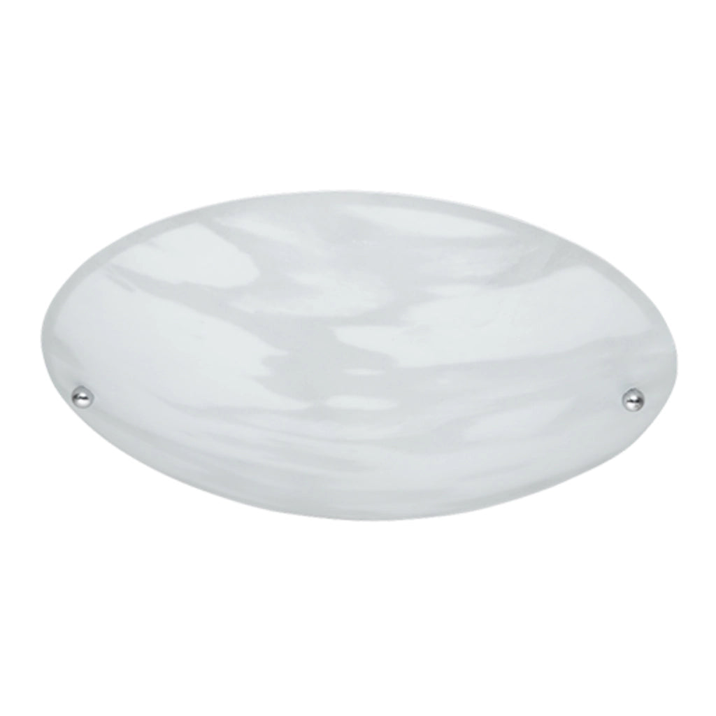 Plafoniera soffitto moderna Trio LANA bianca vetro Ø25cm