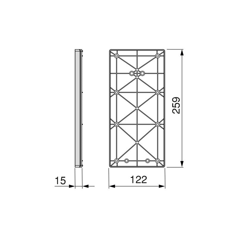 Kit di cassetto porta-scarpe estraibile per armadi Quartz, regolabile, modulo 700mm, Acciaio, alluminio e plastica, Ti..